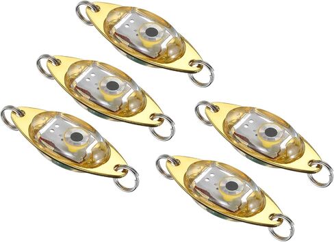 PATIKIL LED الصيد إغراء ضوء قطرة عميقة أضواء الصيد ملاعق LED تحت الماء أضواء الصيد مضاءة الطعم المتعري التصيد السحر تلاعب in Saudi Arabia