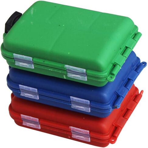 BESPORTBLE 3 Pack Small Tackle Box Organizer, Mini Tackle Box Fishing Tackle Box Organizer Fishing Tackle Storage with Adjustable Dividers for Hook Lures Fly Tying in Saudi Arabia