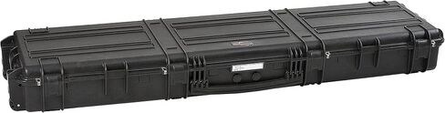 Large Hard Case 15416.B X-Long Rifle Case with Foam & Wheels (Black) in Saudi Arabia