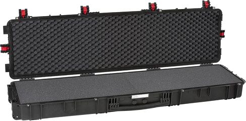 Large Hard Case 15416.B X-Long Rifle Case with Foam & Wheels (Black) in Saudi Arabia