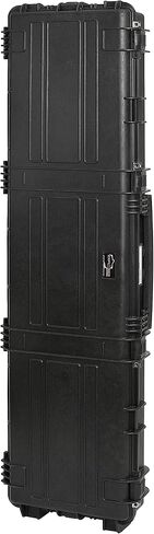 Large Hard Case 15416.B X-Long Rifle Case with Foam & Wheels (Black) in Saudi Arabia