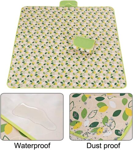 Extra Large Outdoor Picnic Blanket, Camping Blanket, Sand-Proof and Waterproof Picnic mat for Picnic, Beach and Camping and Hiking Festivals in Saudi Arabia