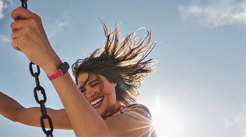 فيتبيت إنسباير 3، سوار شفاف، فلفل حار، كبير in Kuwait