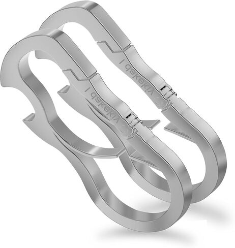 Idakekiy Dual Carabiner Keychain Mutil Tool with Key Chain Bottle Opener for Keys in Saudi Arabia