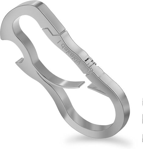 Idakekiy Dual Carabiner Keychain Mutil Tool with Key Chain Bottle Opener for Keys in Saudi Arabia