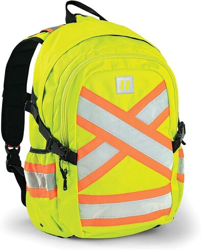 Forcefield Signal - Hi-Vis Reflective Utility Safety Backpack, Black, Regular in Saudi Arabia