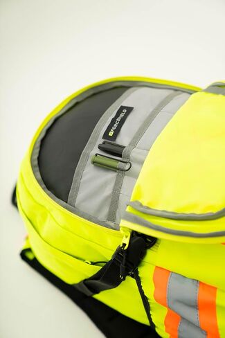 Forcefield Signal - Hi-Vis Reflective Utility Safety Backpack, Black, Regular in Saudi Arabia