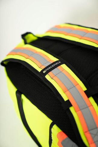 Forcefield Signal - Hi-Vis Reflective Utility Safety Backpack, Black, Regular in Saudi Arabia