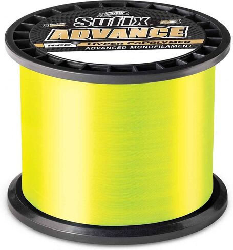 Sufix Advance Monofilament 4 lb Neon Lime - 1200 Yds in Saudi Arabia