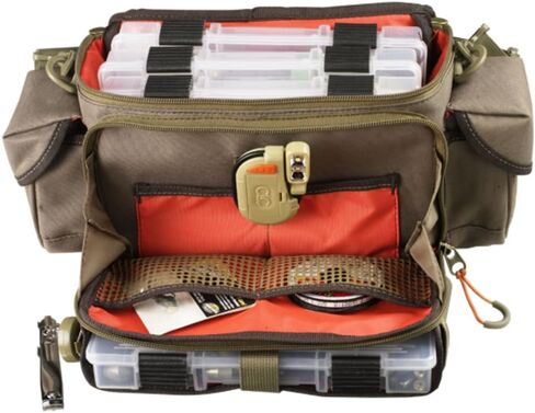 حقيبة معالجة قابلة للتحويل مضاءة من Wild River CLC WT3505 Tackle Tek Mission مع أربعة صواني PT3500، صغيرة in Kuwait