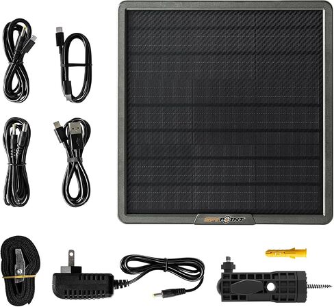 SPYPOINT Solar Panel for Trail Camera with Internal Battery for Outdoor Trail Camera Solar Panel (SPLB-10) in Saudi Arabia