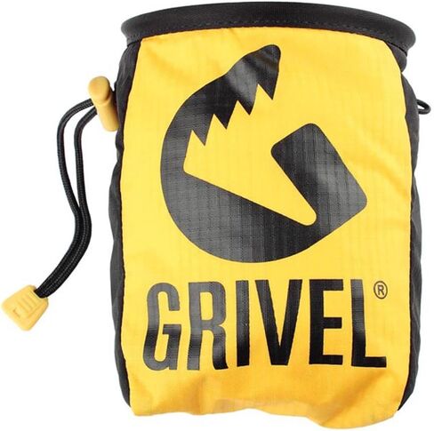 GRIVEL Indoor or Outdoor Climbing Chalk Bag with Belt, Yellow in Kuwait