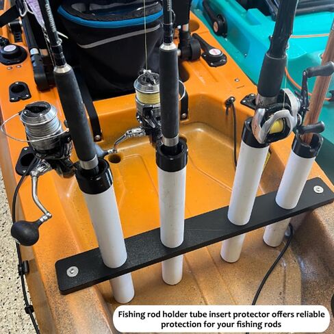 Fishing Rod Holder Tube Insert Protector, Fit 2" Cap Tube, 4 Pcs in Saudi Arabia