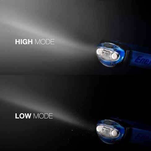 مصابيح أمامية LED من إنرجايزر برو (4 عبوات)، مصابيح أمامية مقاومة للماء IPX4، إضاءة رأس عالية الأداء للاستخدام في الهواء الطلق، والتخييم، والجري، والعواصف، والبقاء على قيد الحياة، (البطاريات متضمنة) in Kuwait