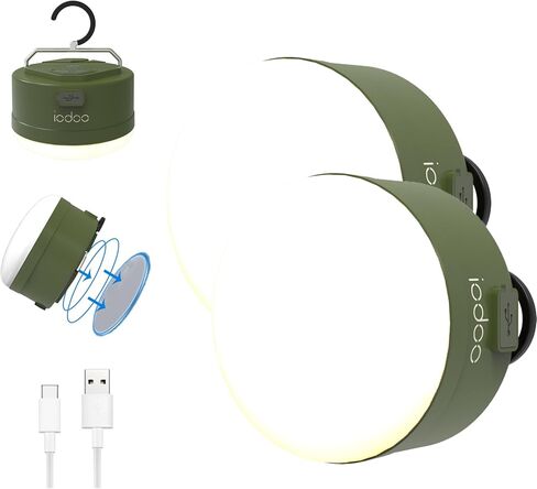 3000mAh 2000LM Rechargeable Camping Light , Warm/White/Nature/SOS 4Modes Brightness Stepless Adjust Camping Lantern Rechargeable Tent Light for Power Failure Emergency Survival Kits (1) in Saudi Arabia