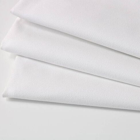 Microfiber Quick Dry Bath Camping Towel 2 Pack White Absorbent, Sand Free, Soft, Thin Lightweight Sports Travel Towels with Bag for Women Men and Kids in Saudi Arabia