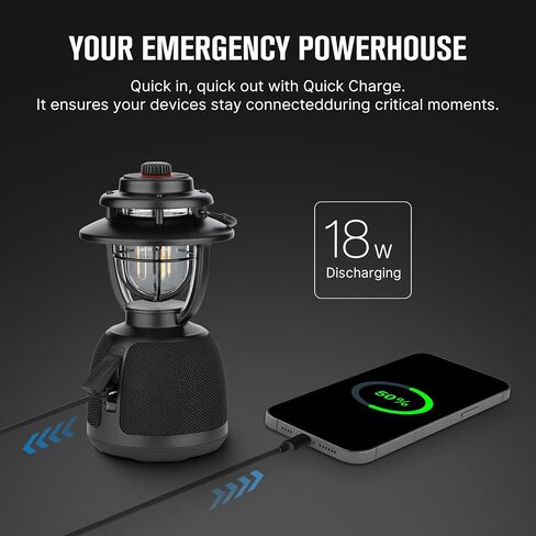 OLIGHT Olantern Music Rechargeable Camping Lantern Lamp with Bluetooth Speakers, 300 Lumens 360 Degree Visibility, TWS Mode, Waterproof Portable LED Tent Flashlight, for Camping, Hiking (Camouflage) in Saudi Arabia
