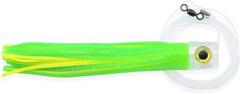 C&H، منصة الطعم الأحادي Lil Stubby، خطاف Mustad 7/0، AFW دوار، زنبرك ودبوس الطعم، 100 رطل / 45.3 كجم خط Grand Slam Mono Line، 6 أقدام / 1.8 متر in Kuwait