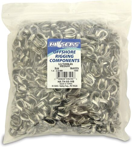 Hi-Seas Stainless Steel Thimbles in Saudi Arabia