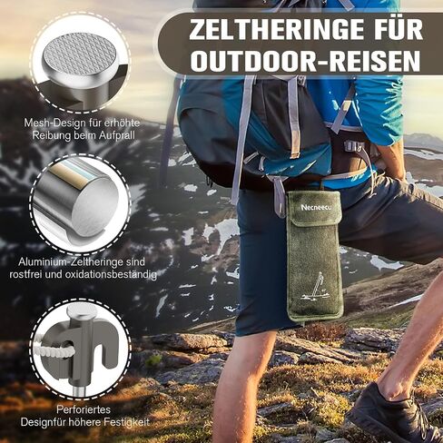 14 Pack Heavy Duty Outdoor Camping Tent Pegs, Aluminum Tent Pegs, Rust and Corrosion Resistant, Suitable for Garden, Camping, Outdoor Hiking, Fishing and Camping Tents. in Saudi Arabia