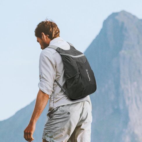 G4Free 11L Hiking Backpack Small Ultra light Packable Backpack Travel Bag for Women Men Casual Outdoor Camping Daypack (Black) in Kuwait