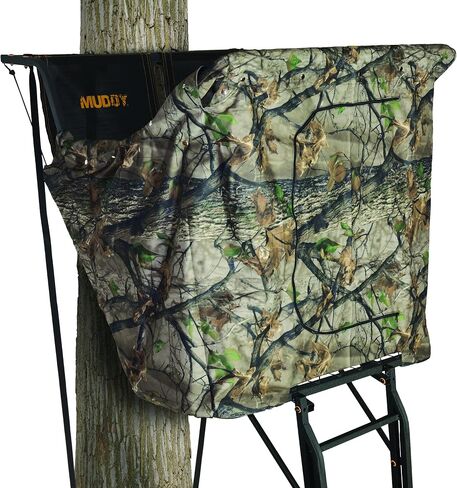 Muddy Made to Fit Blind Kit II Fitting Side Kick and Sky-Rise Ladderstand, Camo,One Size in Saudi Arabia