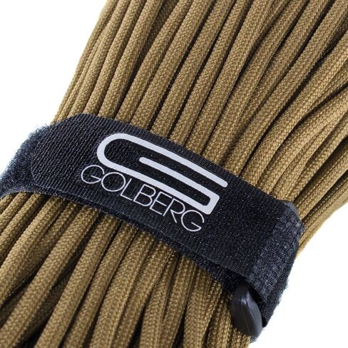 GOLBERG G MIL-SPEC-C-5040-H Authentic Mil-Spec 550 Paracord - 550 Lb Type III 7 Strand 5/32 Inch Parachute Rope - 100% Nylon in Saudi Arabia