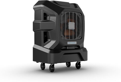Portacool Apex 500 (PACA05001A1) – Wi-Fi Enabled High Velocity Portable Evaporative Cooler for 500 sq. ft. with up to 55-foot Reach, Oscillating Louvers, Programable, 13 Gallon Reservoir, Variable Spd in Kuwait