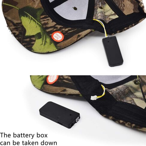 Hands Free Rechargeable LED Baseball Cap Hat for Outdoor Hip Hop Party Holiday in Saudi Arabia