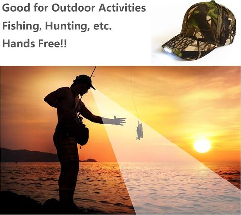 Hands Free Rechargeable LED Baseball Cap Hat for Outdoor Hip Hop Party Holiday in Saudi Arabia