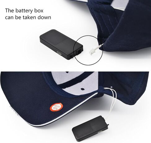 Hands Free Rechargeable LED Baseball Cap Hat for Outdoor Hip Hop Party Holiday in Saudi Arabia