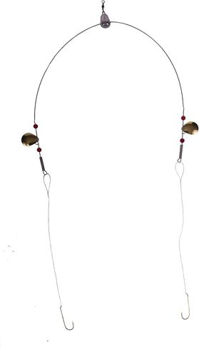 أوزان الرصاص، جهاز صيد السمك الذهبي، 1 جهاز/قطعة، متعدد الألوان، مقاس واحد، (PCHRIG-GLD) in Kuwait