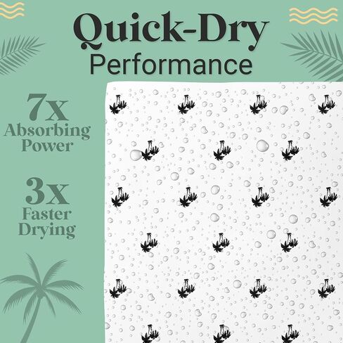 Microfiber Beach Towel, Extra-Large Beach Towels, Quick-Dry and Absorbent Beach Towels Oversized, Sand Resistant Beach Towels, Travel Towel with Carry Bag, Multicolor Paint Brushes, 74"x74" in Saudi Arabia