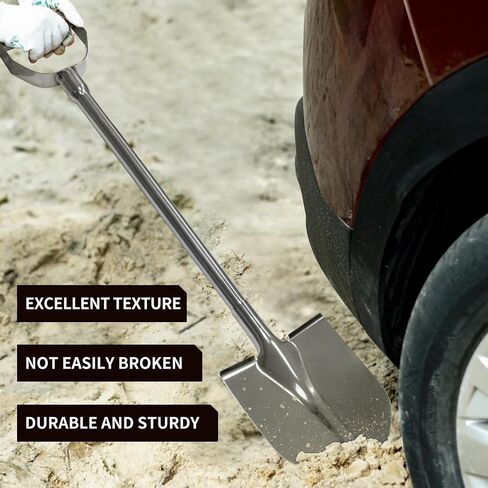 Shovel, Camping Shovel, 34" Survival Shovel Heavy Duty with D Handle, Portable Mini Small Shovel, Suitable for Excavation,Camping, Gardening,Beach. in Saudi Arabia