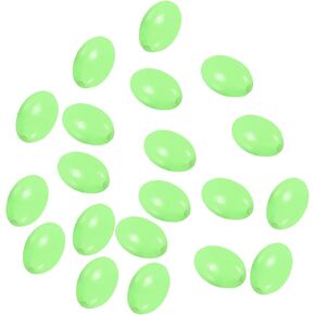 خرز صيد السمك المتوهج من باتيكل، طُعم صيد السمك المضيء من البلاستيك الناعم البيضاوي المطاطي وإكسسوارات أدوات صيد الخرز مع صندوق تخزين in Kuwait