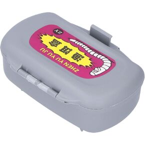 EBTOOLS Fishing Bait Holder Box, Live Bait Storage Box Containers, Sealing Inside, Good Sealing Degree, Can Be Used to Place Earthworms, Worms