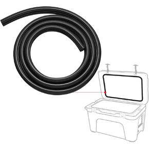Freezer Gasket 6ft Premium Lid Gasket Replacement for yeti Cooler Gasket Replacement, Compatible RTIC 20qt or 45qt