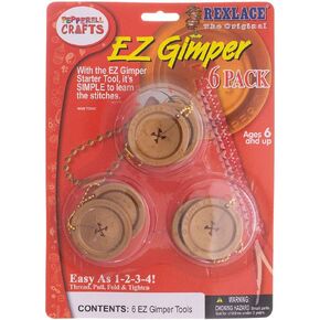 EZ Gimper - Rexlace Knot Tying Tool - 6 Pack