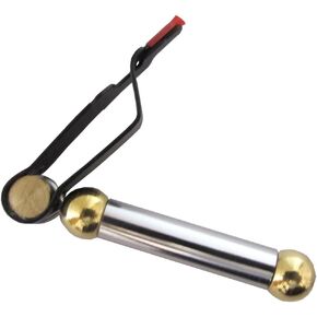 360° Rotatable Hackle Pliers with Soft Rubber Jaw - Premium Stainless Steel Fly Tying Tool for Secure Grip