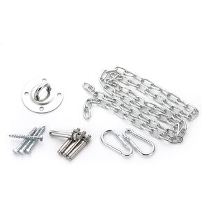 Hammock Swing Chair Mounting Hardware Hanging Kit, Ceiling Suspension Hammock Hook Kit for Indoor Outdoor Yoga Gym, Max 300 Lbs