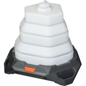 NEBO Galileo Air 1000 Collapsible Lantern, Powerful 1000 Lumen Rechargeable Lantern & Power Bank, One Size, Smoke Gray