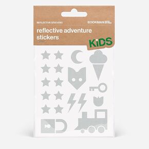 Reflective Stickers Adventure White