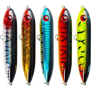 Catfish Rattling Line Float Lures for Catfishing, 5pcs Catfish Bait Kit for Santee Rig Catfish Rig Catfishing Tackle Catfish Rattles Peg Floats