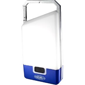 Police Security Slim Lantern - 210 Lumens Bright LED Light - 3 Modes, Aluminum Handle, Carabiner Hook, Water-Resistant - 3AAA Batteries - Perfect for Camping & Outdoors