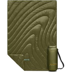 4Monster Double Puffy Camping Blanket - Extra Puffy Outdoor Blanket, Portable, Lightweight and Warm,Insulated Camping Quilt for Outdoors, Travel, Stadium, Festivals, Beach, Hammock