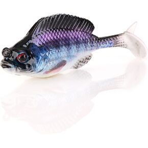 Savage Gear Structure Gill Fishing Bait, 1/2 oz, Tilapia, Realistic Contours, Colors and Movement, Durable Construction, Weedless Design, Photoprint Finish
