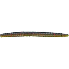 Gary Yamamoto 5" SENKO WATERMELON BLACK W/ RED FLAKE / LIGHT WATERMELON W/ RED & BLACK FLAKE (10 PACK)