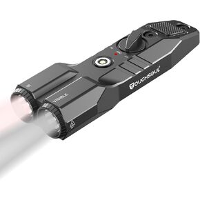 TOUGHSOUL MLOK Picatinny Mounted 1450 Lumen Flashlight 940nm IR Illuminator Infrared Flashlight Combo, Low-Profile Tactical Light with Built-in Rechargeable Battery (MLOK Mounted)