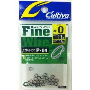 Owner No.72804 P-04 Split Ring Fine Wire