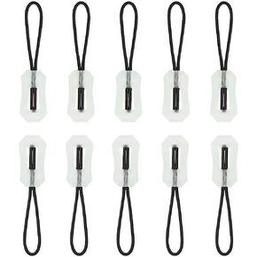 10pcs Glow in Dark Zipper Puller Head Anti-Lost Luminous Pull Zippers Backpack Rucksack Handbag for Backpacks, Jackets, Luggage Coat Tent Pendant Outdoor Mountaineering Camping